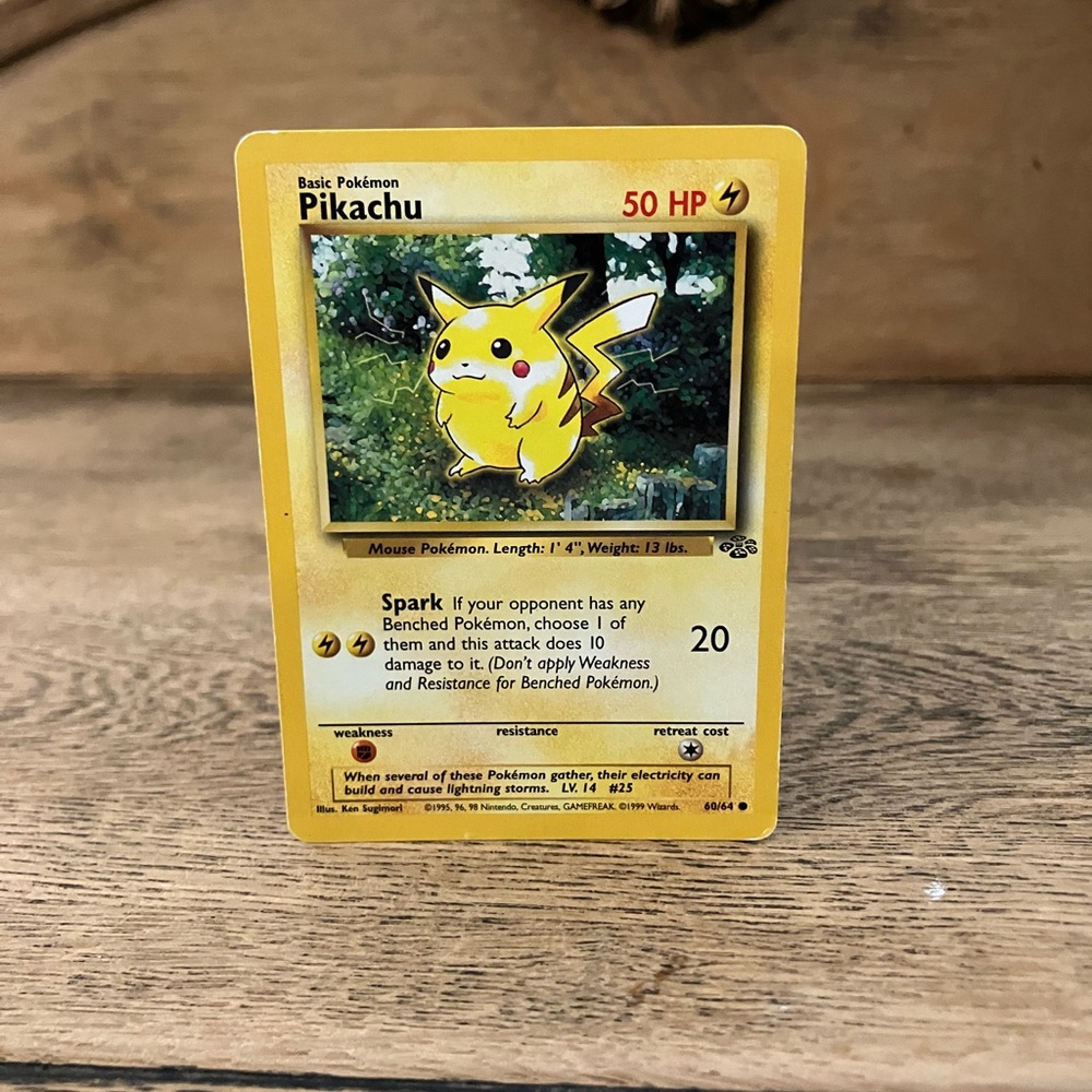 Pikachu 60/64 Common Jungle Pokemon